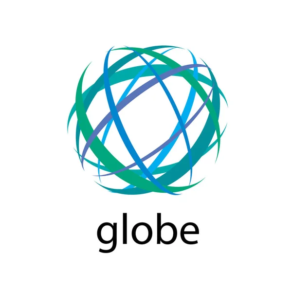 Vektor logotypen globe — Stock vektor