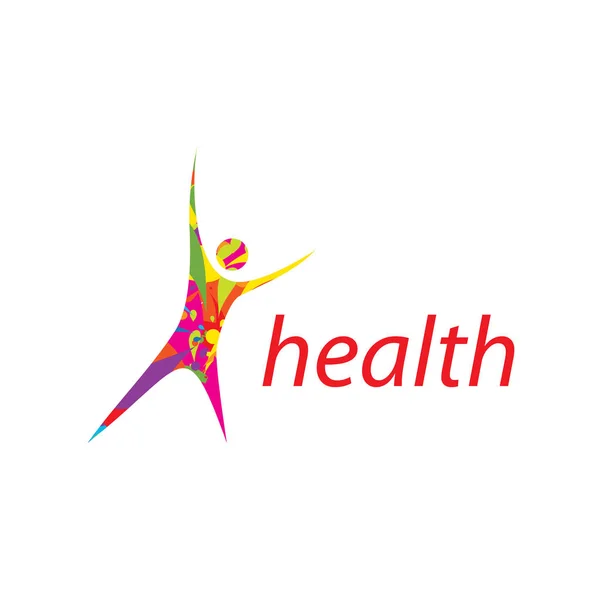 Vektor logotypen hälsa — Stock vektor