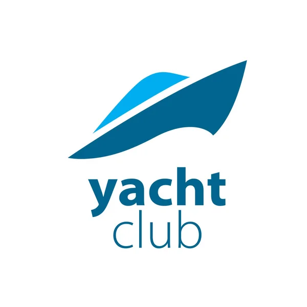 Vector logo jacht — Stockvector