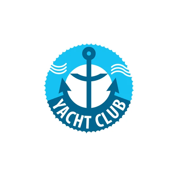 Vector logo yacht — Stock Vector