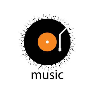 vektör logo müzik