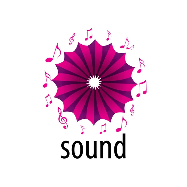 Vector logo music — Stock Vector