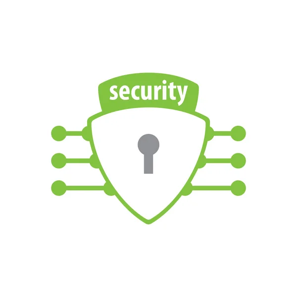 Vektorové logo bezpečnost — Stockový vektor