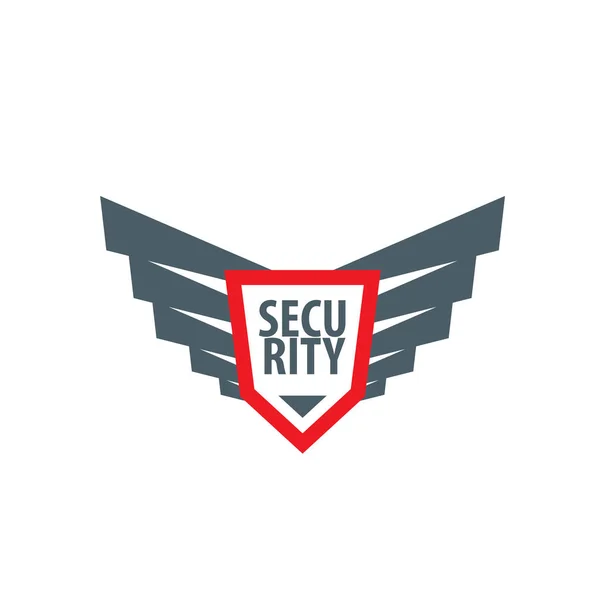 Безопасность векторного логотипа — стоковый вектор
