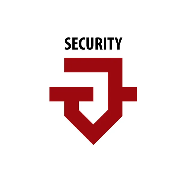 Vector logo seguridad — Vector de stock