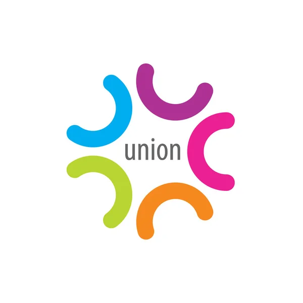 Union de logo vectoriel — Image vectorielle