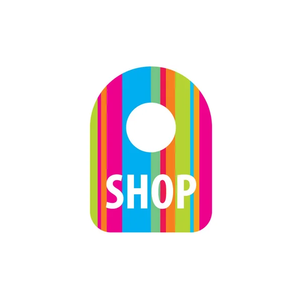 Vektorové logo shop — Stockový vektor