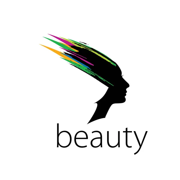 Vektor logo szépség — Stock Vector
