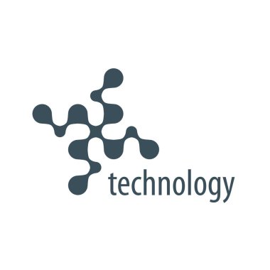 Vektör logo teknoloji