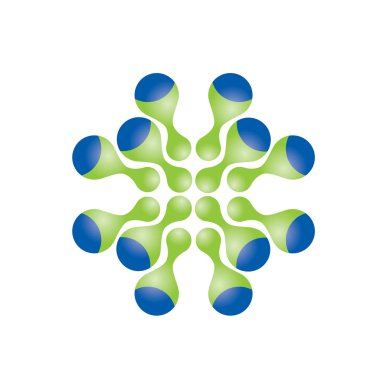 Vektör logo teknoloji