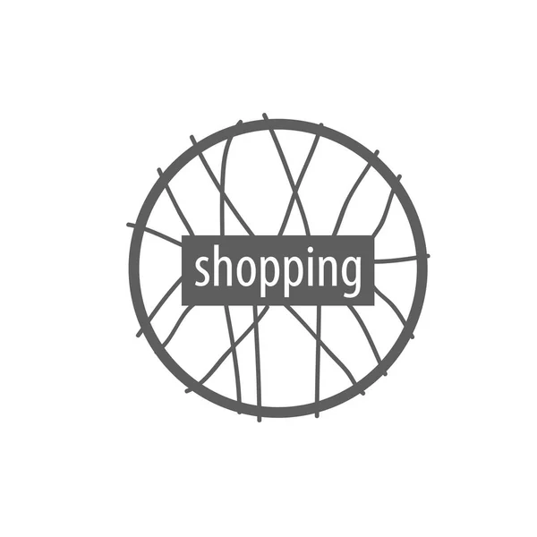 Vektör logo Dükkanı — Stok Vektör