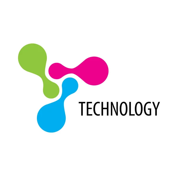 Technologie de logo vectoriel — Image vectorielle