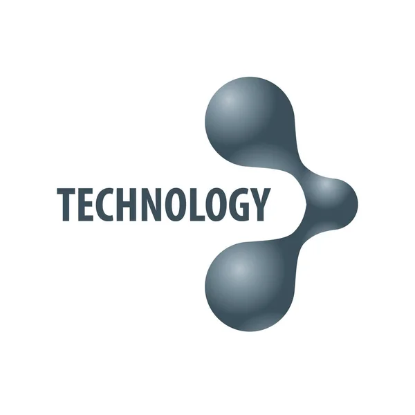 Vektorové logo technologie — Stockový vektor