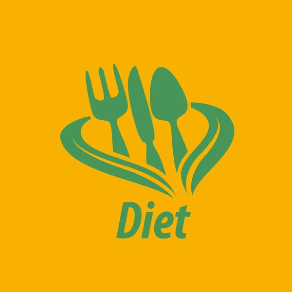 Logotipo del vector para la dieta — Archivo Imágenes Vectoriales