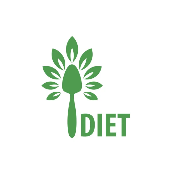 Logo vektor untuk diet - Stok Vektor