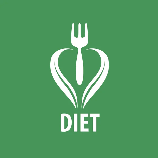 Vektorové logo pro dietu — Stockový vektor