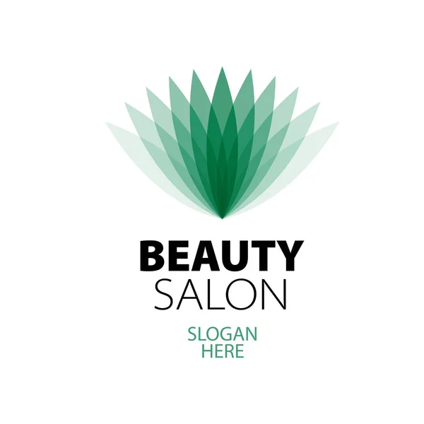 Logotipo abstracto para la belleza — Vector de stock