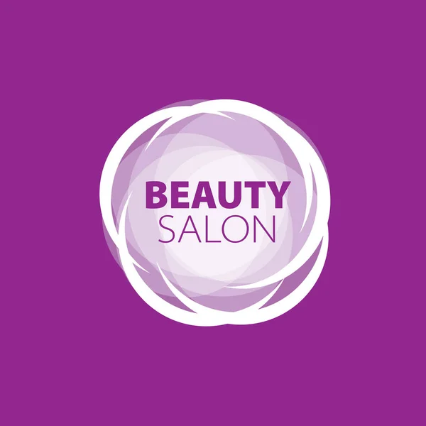 Abstract logo for beauty — Stock Vector