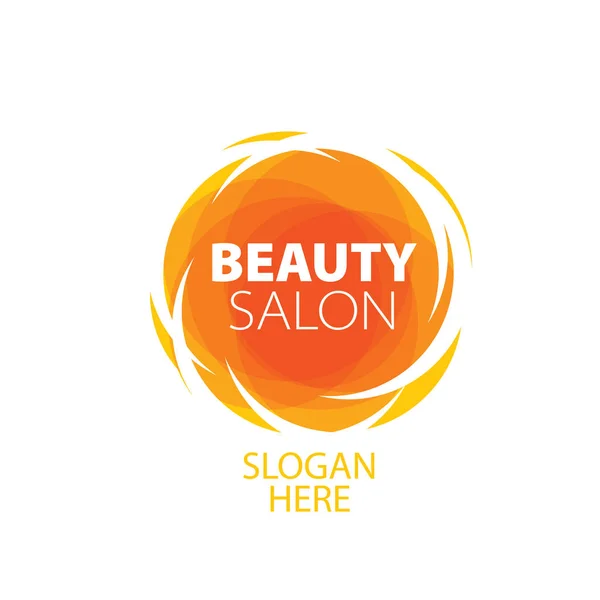 Abstract logo for beauty — Stock Vector