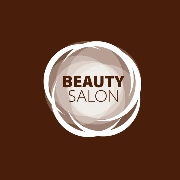 Logotipo abstracto para la belleza — Vector de stock