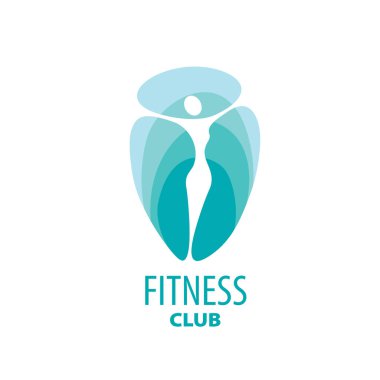 fitness için vektör logo