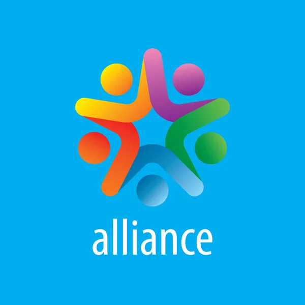 Alliance de logo vectoriel — Image vectorielle