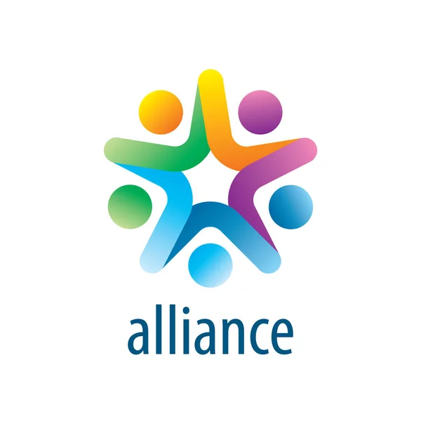 Alliance de logo vectoriel — Image vectorielle
