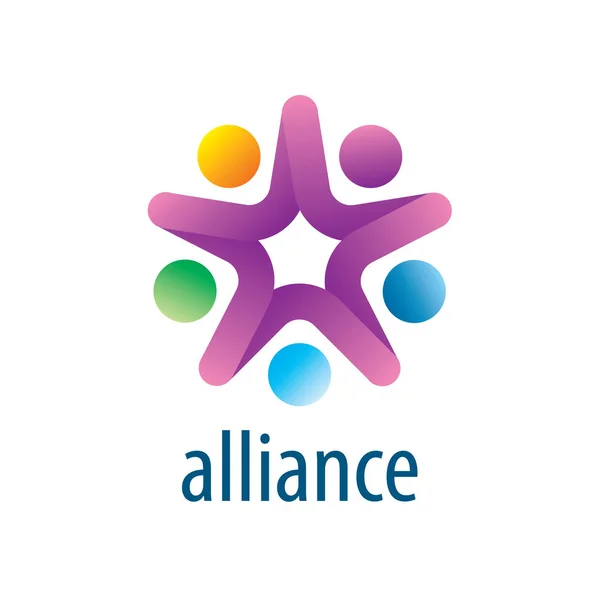 Alliance de logo vectoriel — Image vectorielle