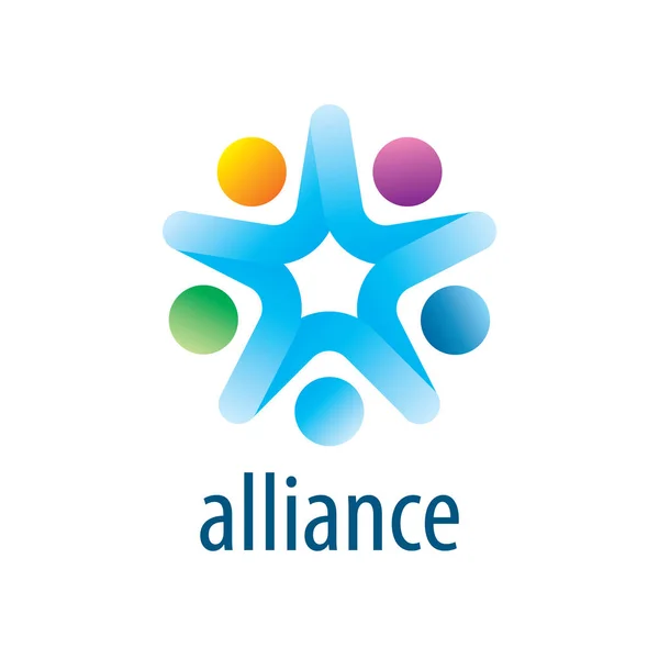 Vetor logotipo aliança —  Vetores de Stock