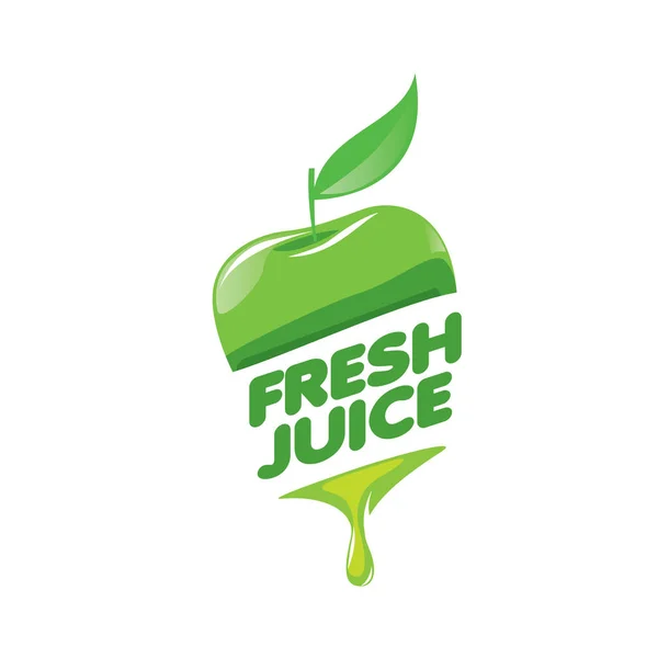 フレッシュ ジュースのロゴ — ストックベクタ