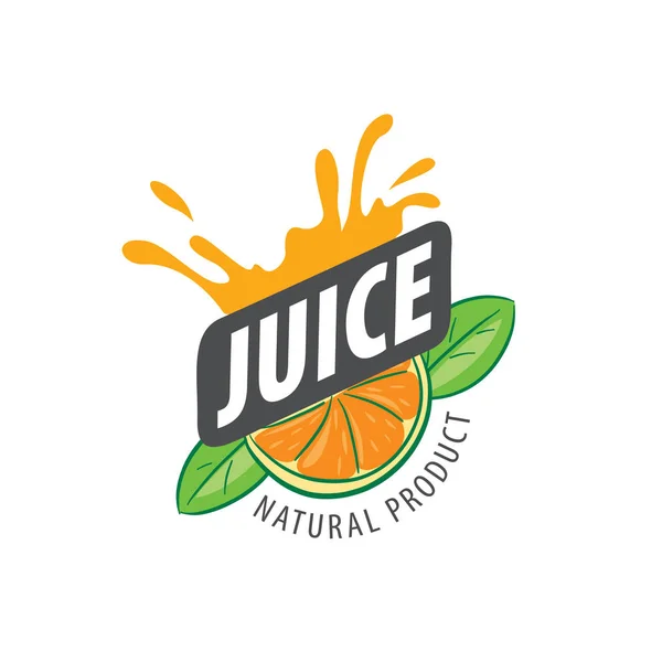 Vector logo jugo — Vector de stock