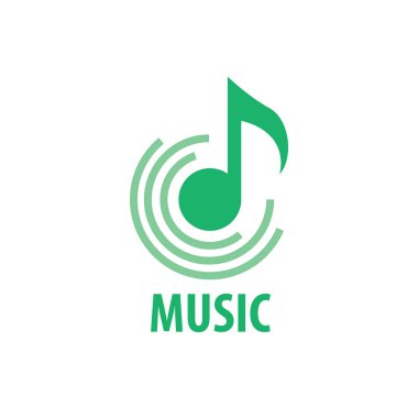 vektör logosu musik