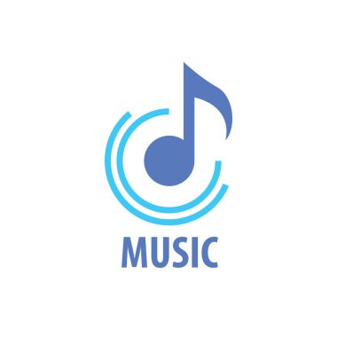 vektör logosu musik