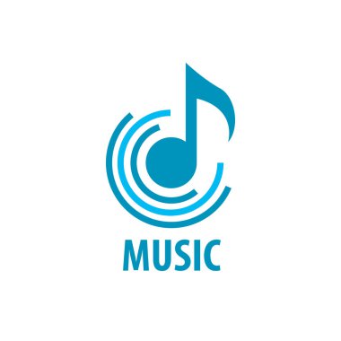 vektör logosu musik