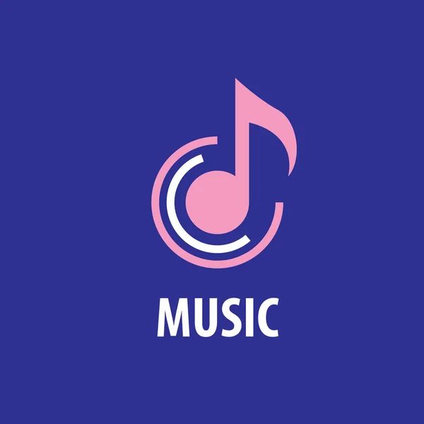 Vetor logotipo músico — Vetor de Stock