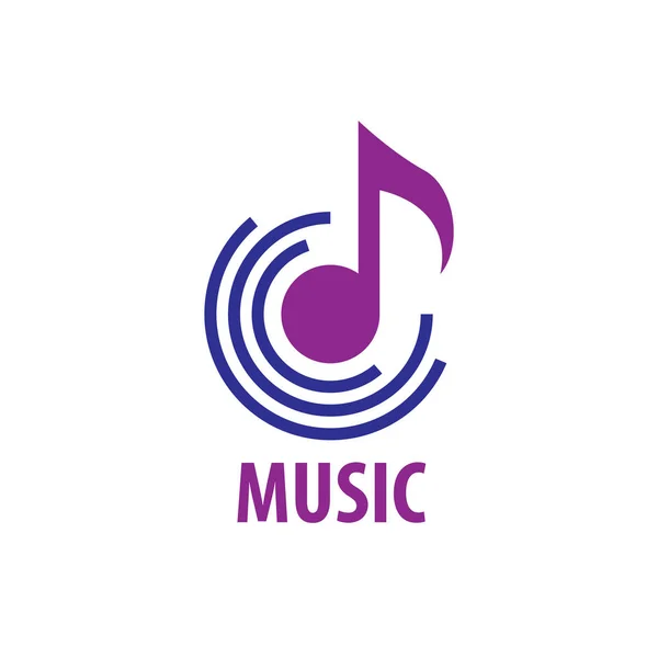 Vetor logotipo músico — Vetor de Stock