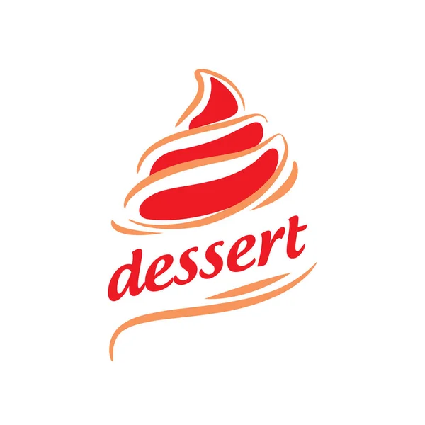 Vektor-Logo-Dessert — Stockvektor