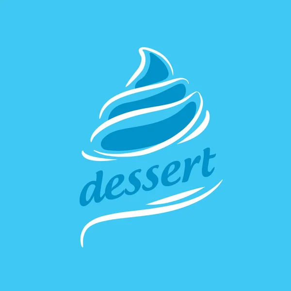 Векторний логотип десерт — стоковий вектор