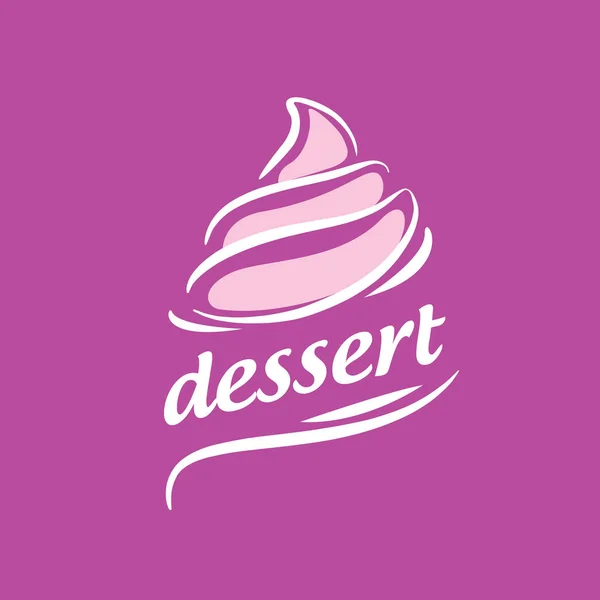 Vektor-Logo-Dessert — Stockvektor