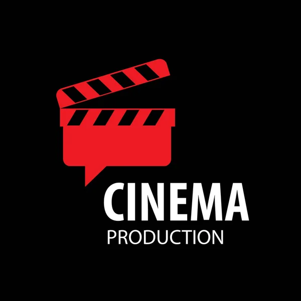 Vetor logotipo cinema — Vetor de Stock