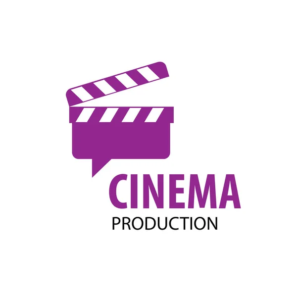 Vektör logo sinema — Stok Vektör
