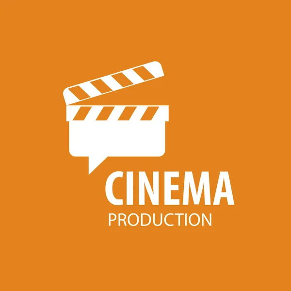 Vector logo cine — Vector de stock