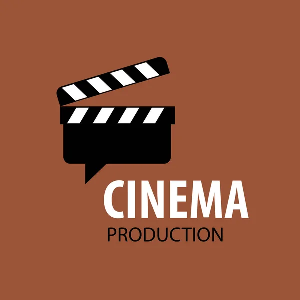 Logo vectoriel cinéma — Image vectorielle