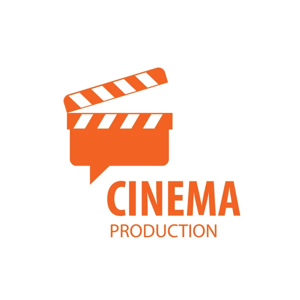 Vetor logotipo cinema — Vetor de Stock