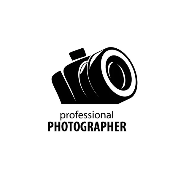 Logo de la cámara el fotógrafo — Vector de stock