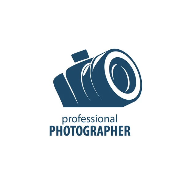 Logo camera the photographer — Stock Vector
