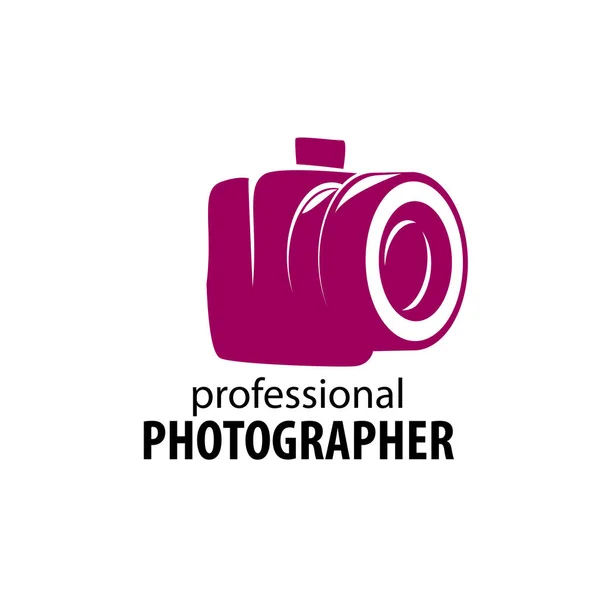 Логотип фотоапарат фотограф — стоковий вектор