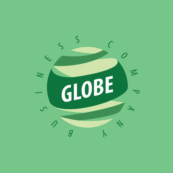 Vector logo globe — Stock Vector