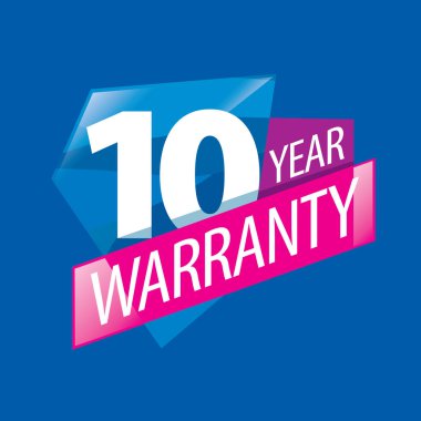 vektör logo 10 yıl garanti