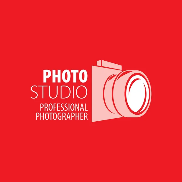 Logo camera the photographer — Stock Vector